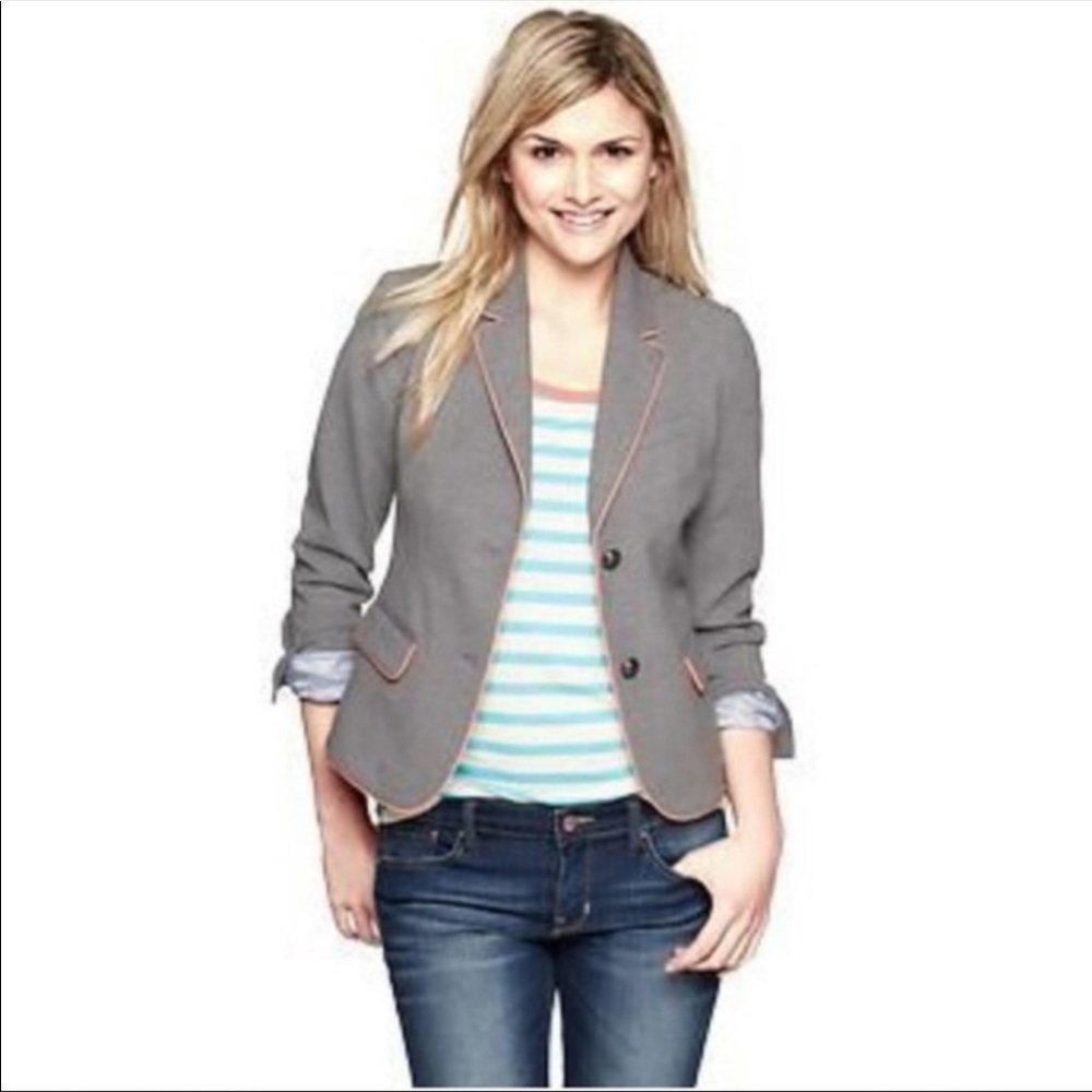 GAP Academy blazer neon trim
